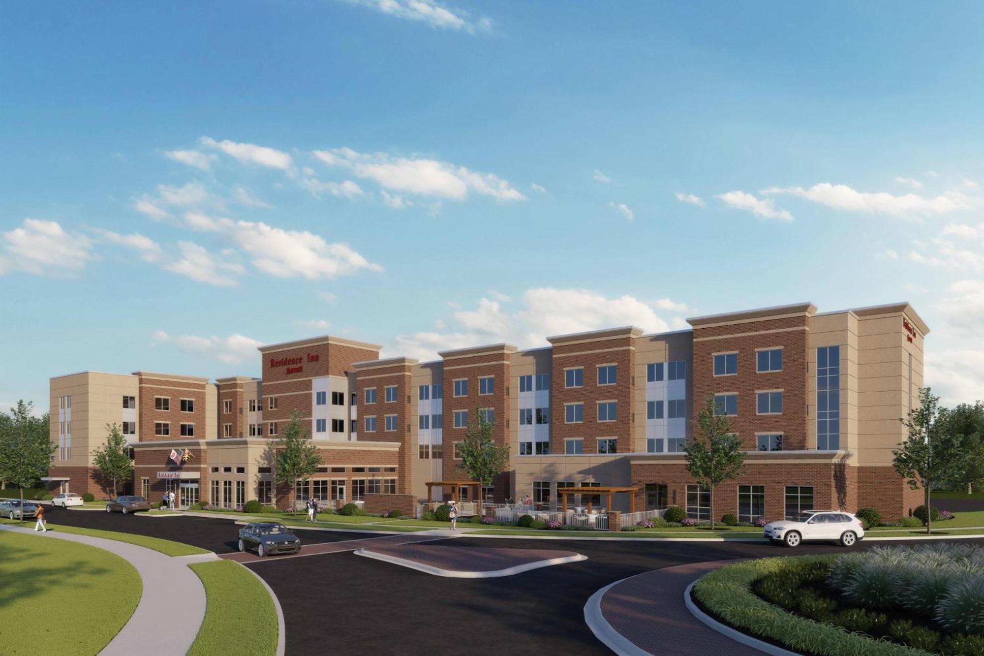 Residence Inn Fulton At Maple Lawn Exterior foto